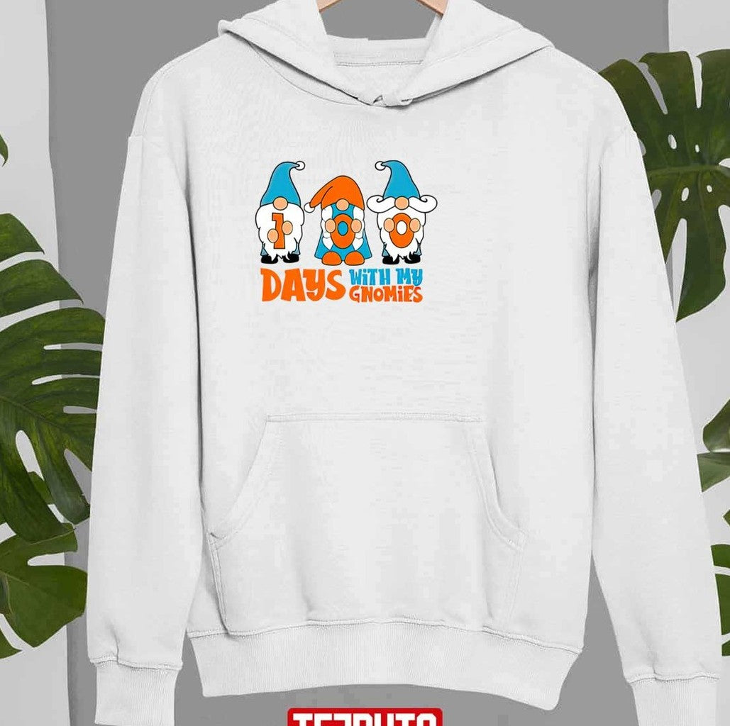 100 Days With Gnomies Magical School Celebration Unisex Sweatshirt