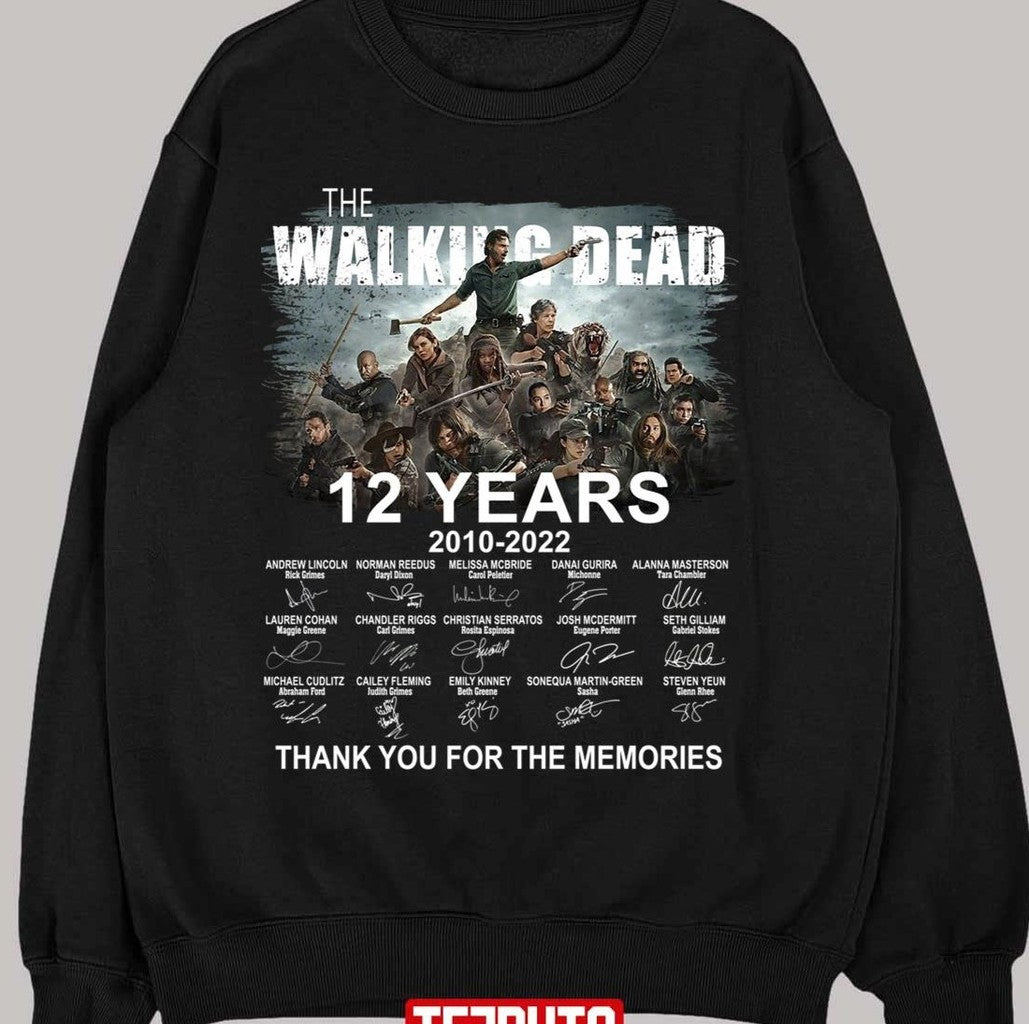 12 Year Anniversary The Walking Dead Unisex Sweatshirt