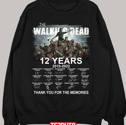12 Year Anniversary The Walking Dead Unisex Sweatshirt