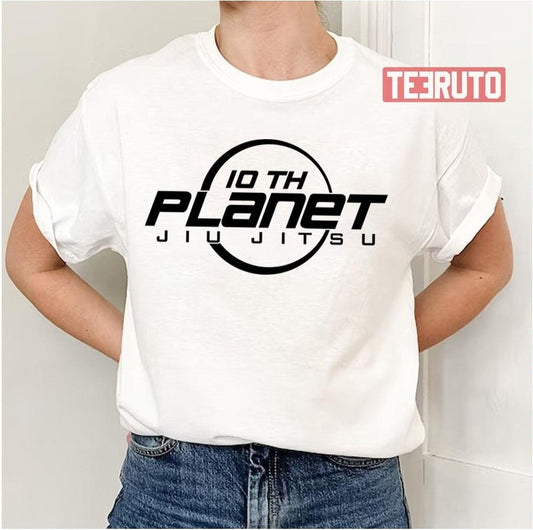 10th Planet Jiu Jitsu Black Featherweight Unisex T-Shirt