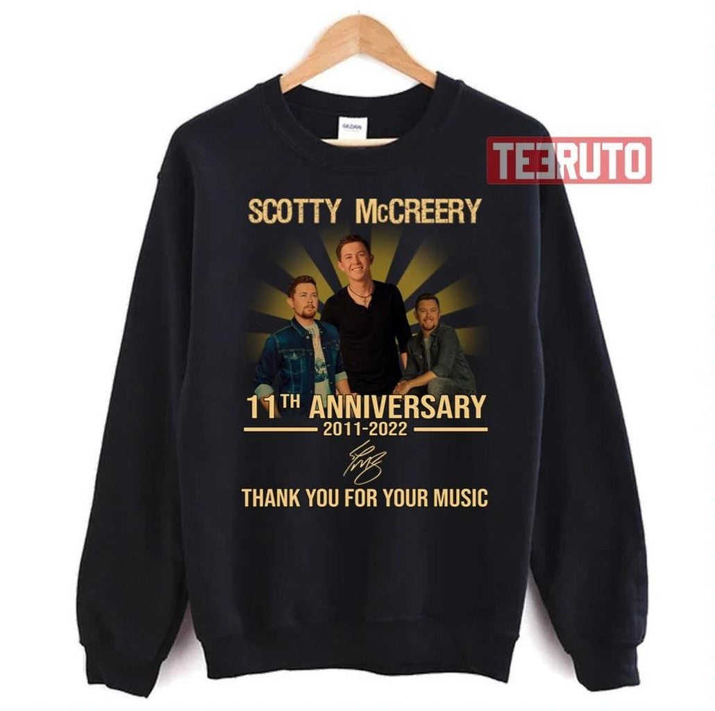 11th Anniversary 2011 2022 Scotty Mccreery Unisex T-Shirt