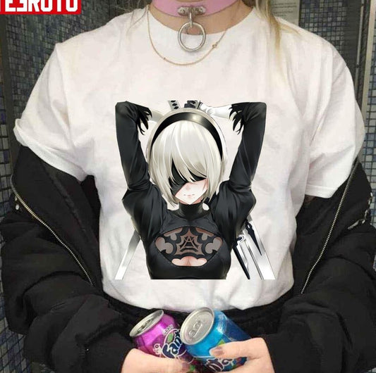 14th Machine War 2b Nier Automata Yorha No.2 Type B Unisex T-Shirt