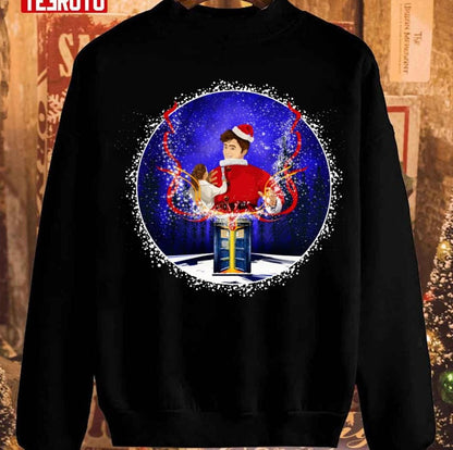 10th Doctor Celebrate Christmas Unisex Sweatshirt