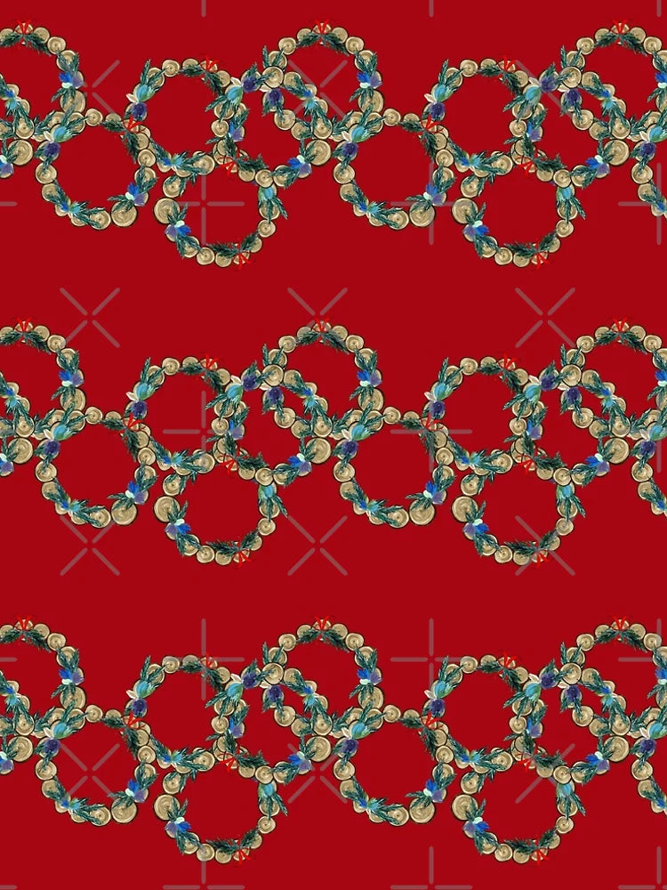 A-round Wreath - red nose