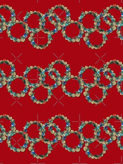 A-round Wreath - red nose