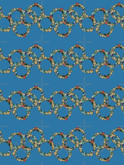 A-round Wreath - icicle