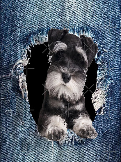 3D Schnauzer best gift for lovers