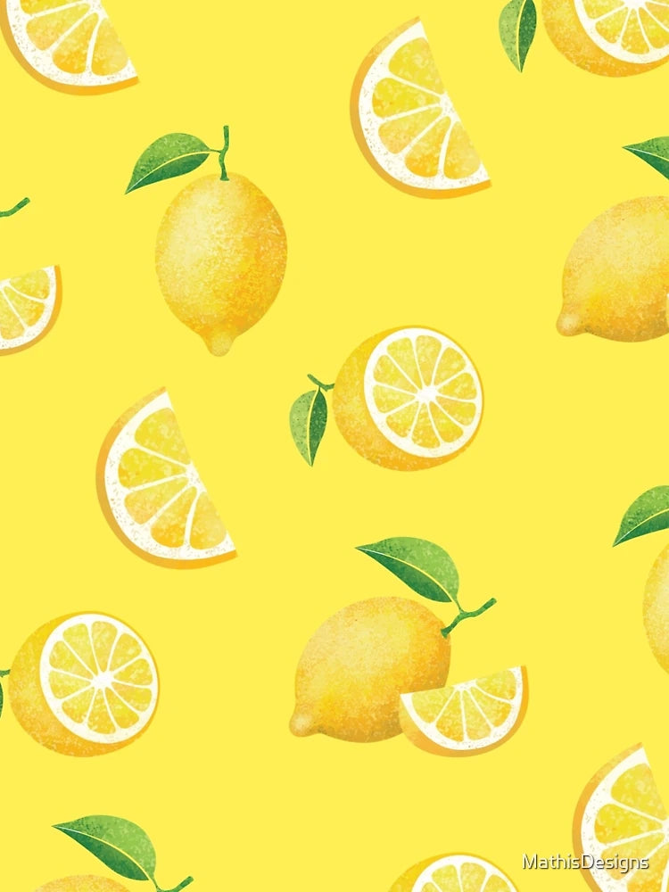 Lemons on Yellow