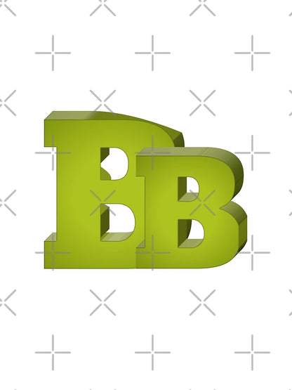 3D Letters Graphic Design