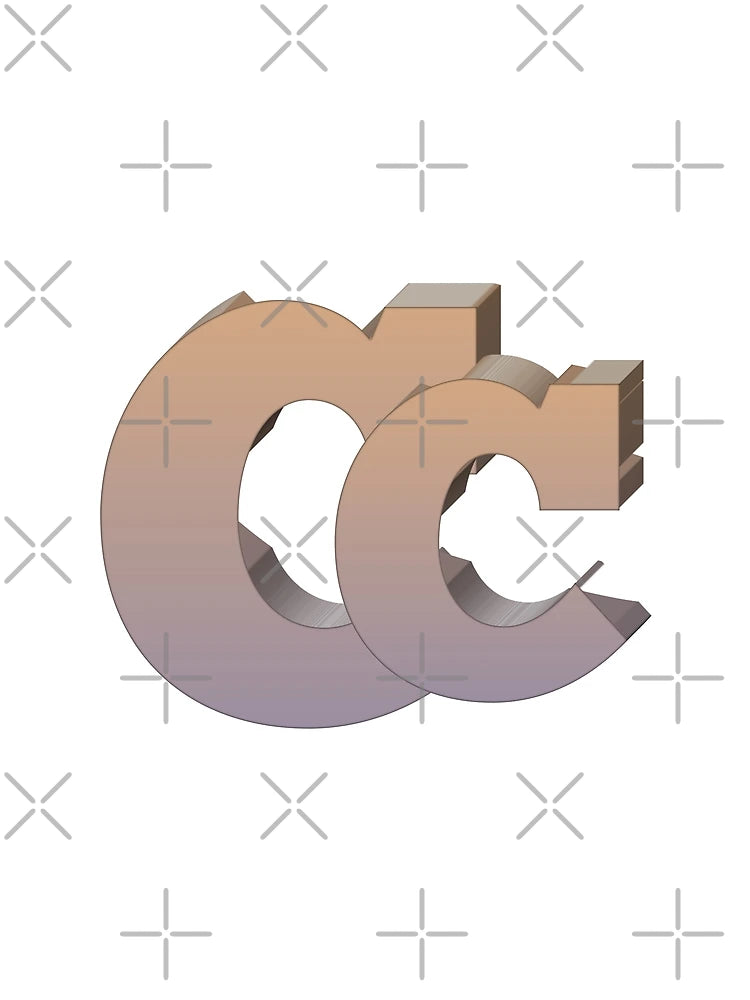 3D Letters Graphic Design