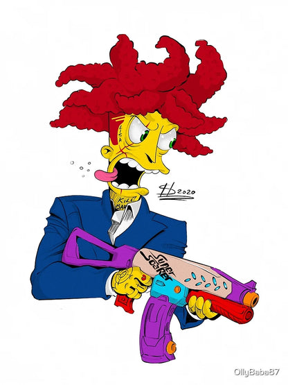 side show bob,  simpsons