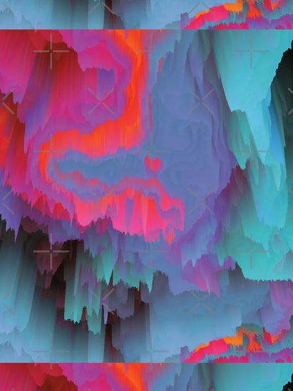 Abstract 3D Lofi Art