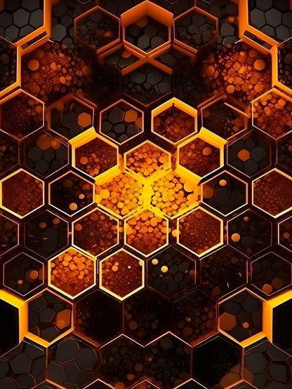 3d Honeycomb Pattern