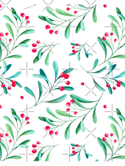 Festive Holly Pattern