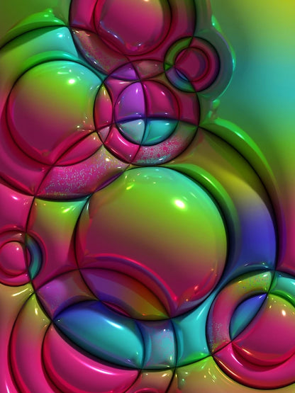 3D Effect Graphic Illustration For Cases, Skins & More