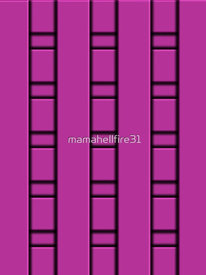 3D Purple Geometric Abstract Pattern