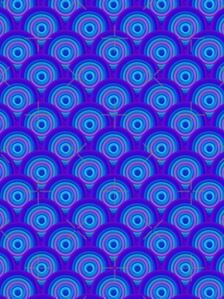 Evil Eye Protection A-Line Dress,Cute pattern.