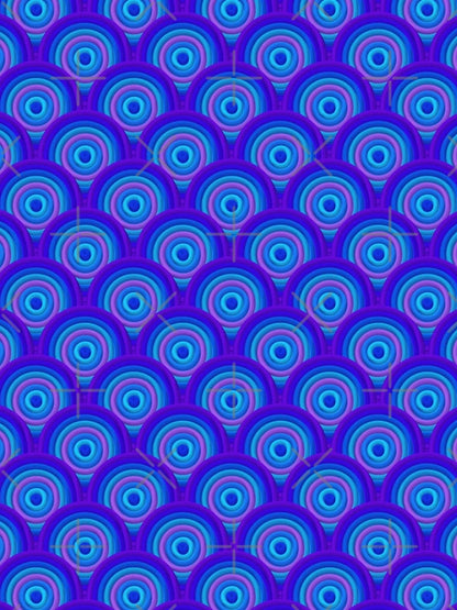 Evil Eye Protection A-Line Dress,Cute pattern.