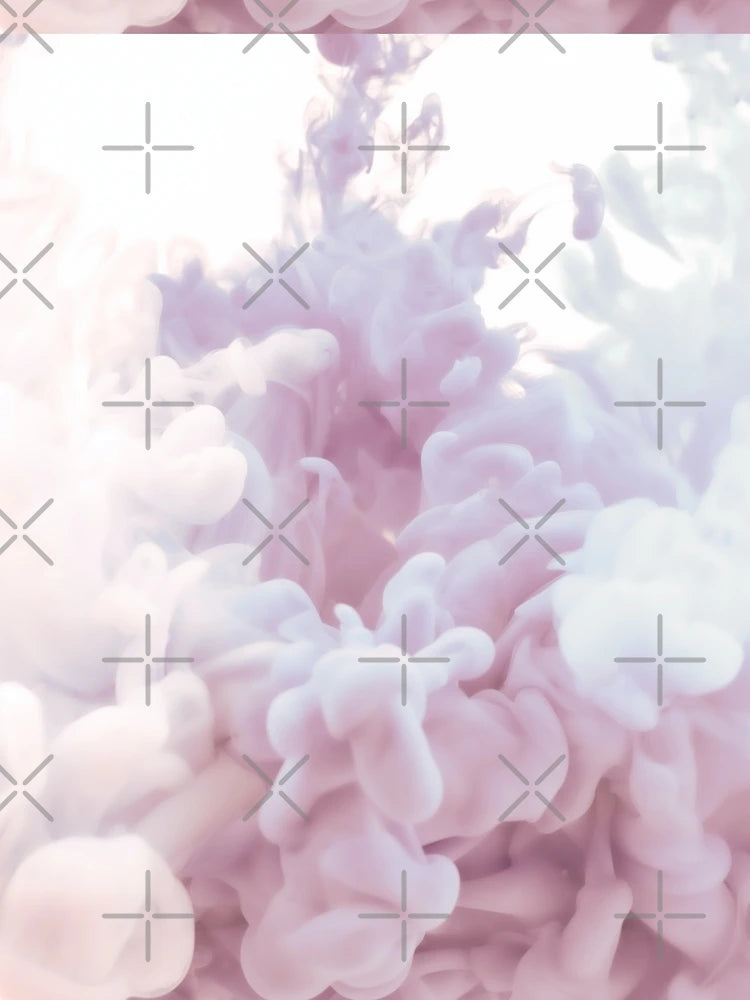 Dreamy Pastel Smoke Cloud Pattern