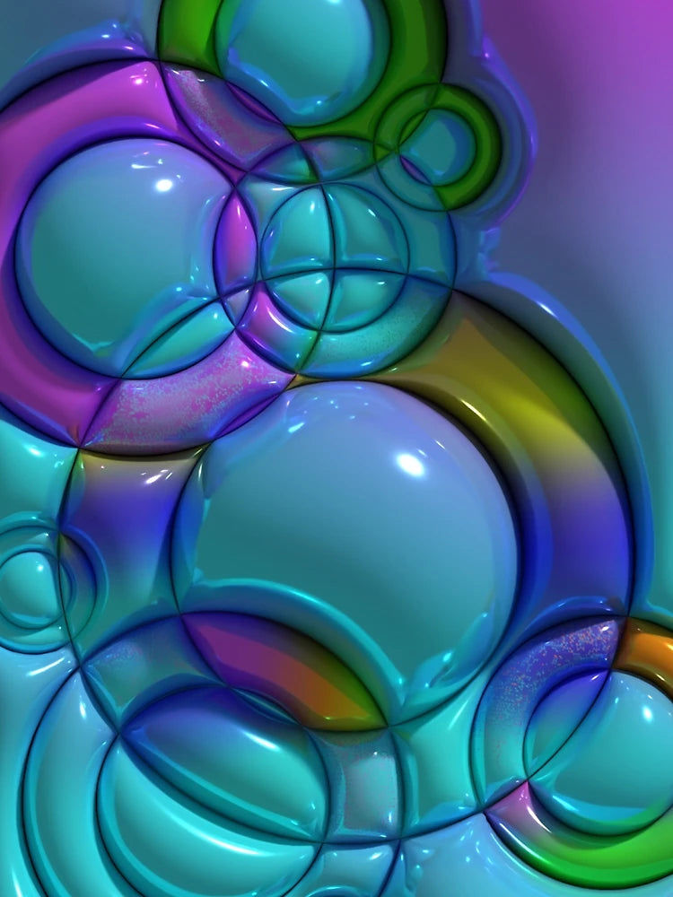 3D Effect Graphic Illustration For Cases, Skins & More