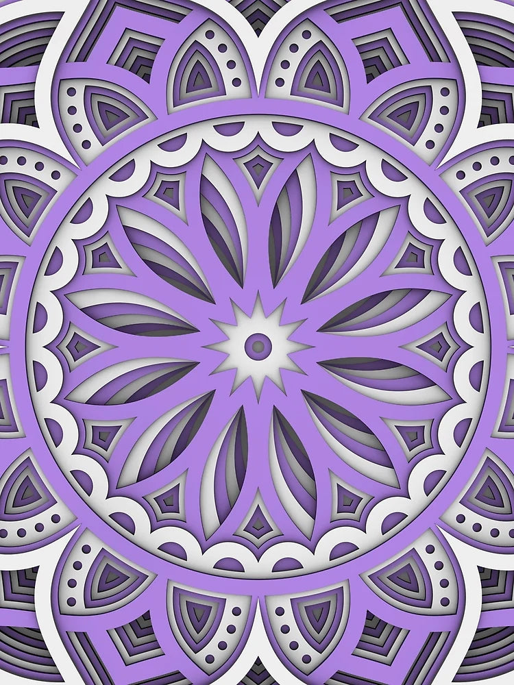 3D Flower Mandala