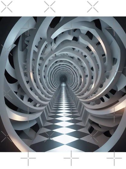 Endless spiral tunnel