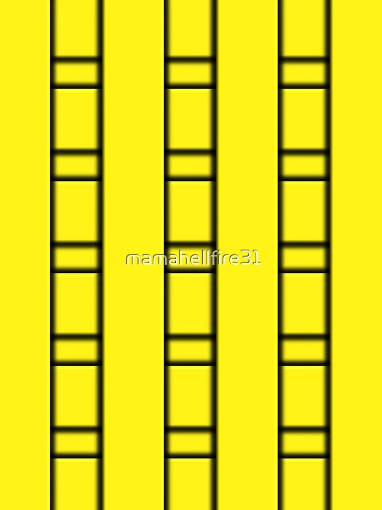 3D Yellow Geometric Abstract Pattern