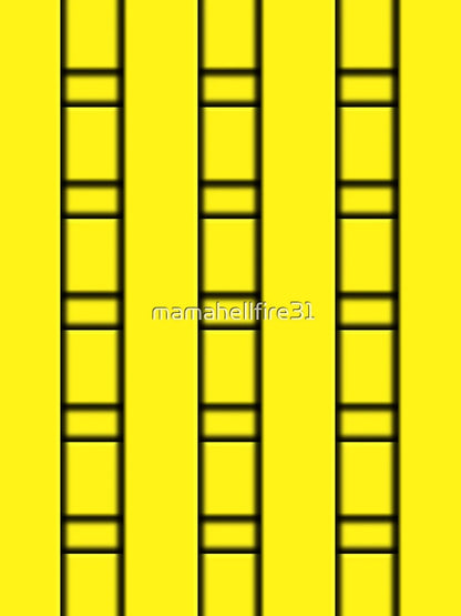 3D Yellow Geometric Abstract Pattern