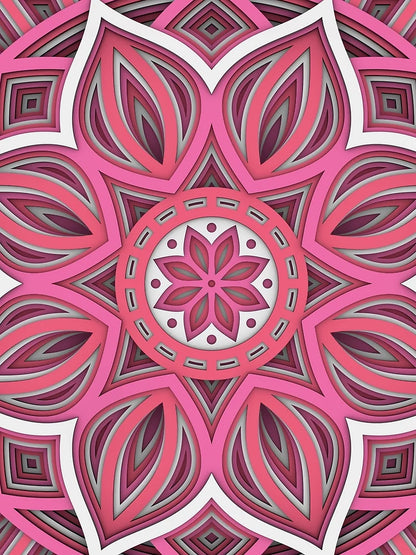 3D Flower Mandala