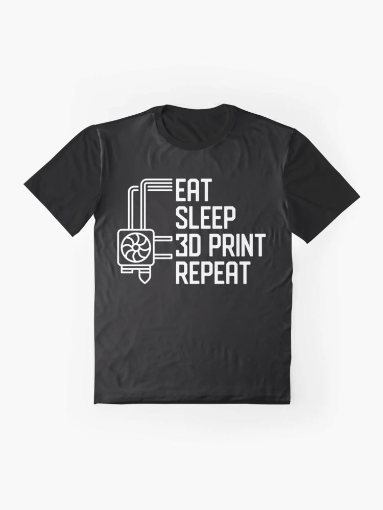 Eat Sleep 3D Print Repeat - 3D Printing design for 3d printer owners