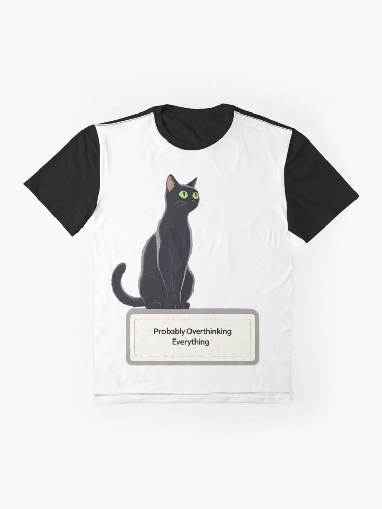 Overthinking Cat Black Cat Overthinking Probably Overthinking Cat Anxious Cat