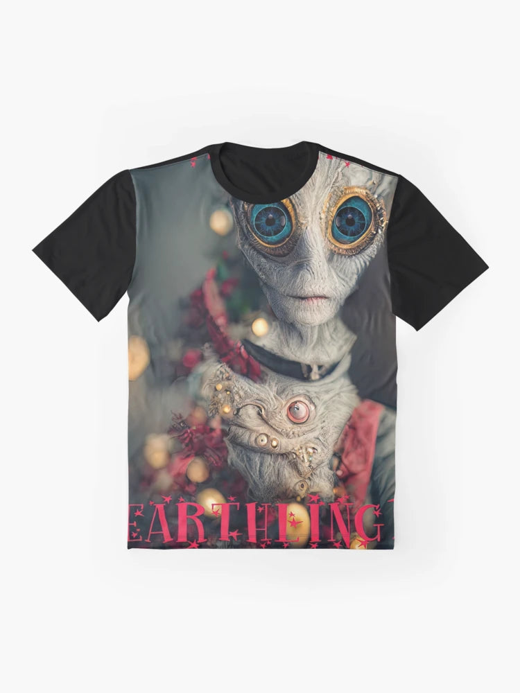 A fun Alien greetings Christmas card for Earthling's