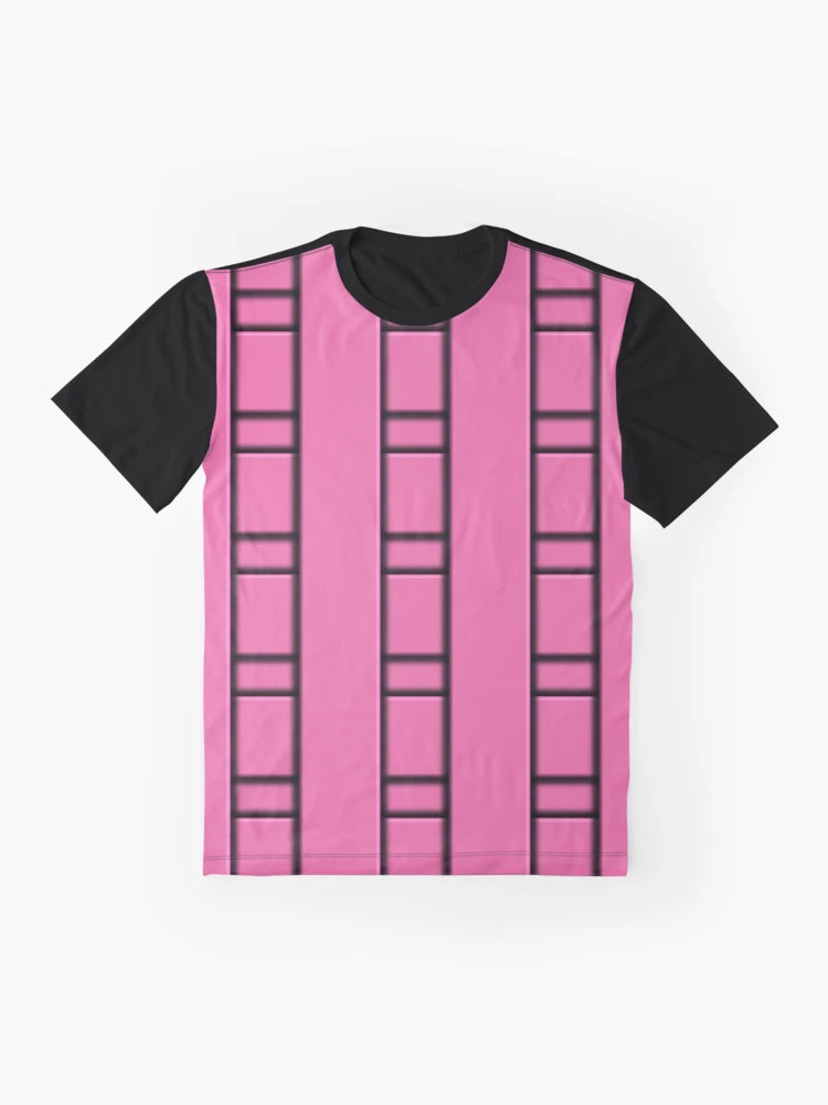 3D Pink Geometric Abstract Pattern