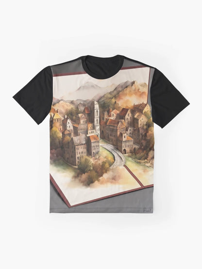 3d Pop Up Card 3D City in the Valley