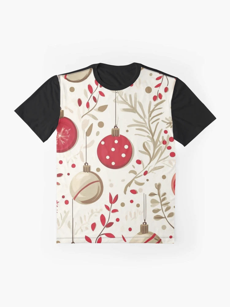 FestivChristmas Season Patterne Christmas Holly and Pine Pattern