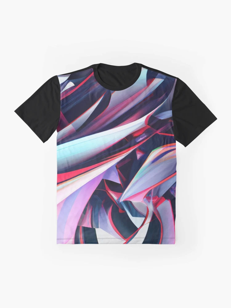Abstract colorful shaped 3D