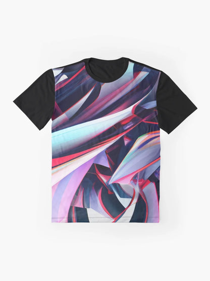 Abstract colorful shaped 3D