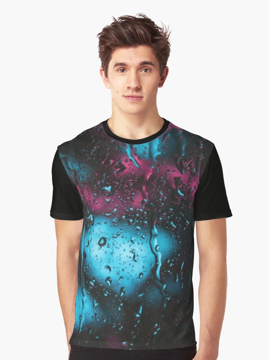 3D Colorful Water Raining