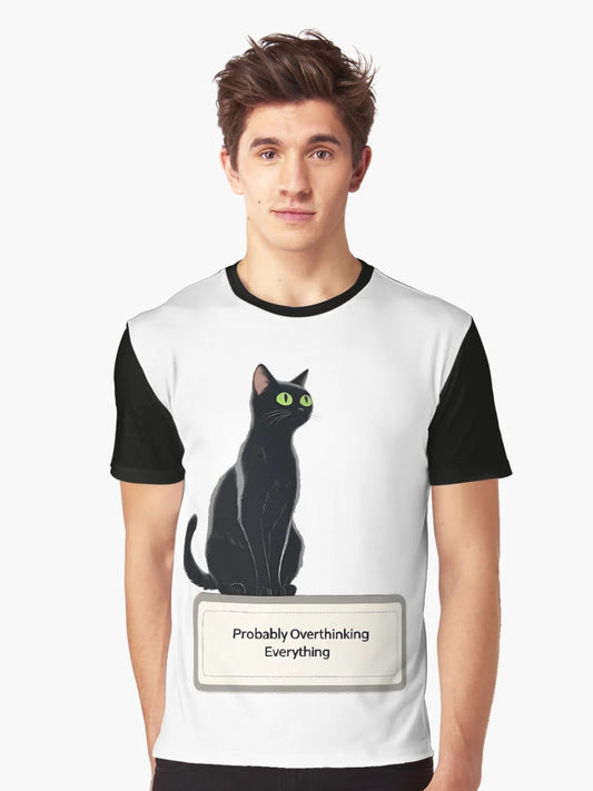 Overthinking Cat Black Cat Overthinking Probably Overthinking Cat Anxious Cat