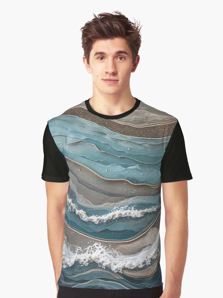 3D Coastline Waves