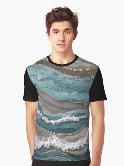 3D Coastline Waves