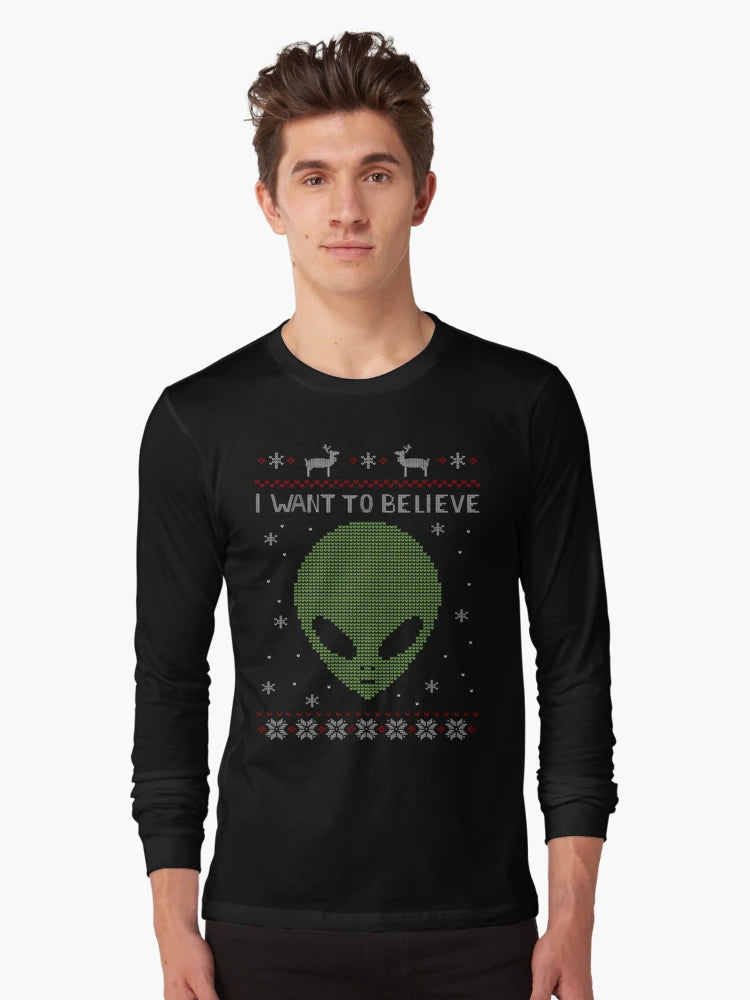 alien ugly sweater