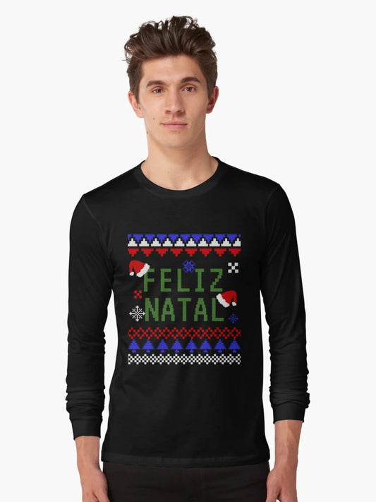 Feliz Natal Ugly Christmas Sweater Design