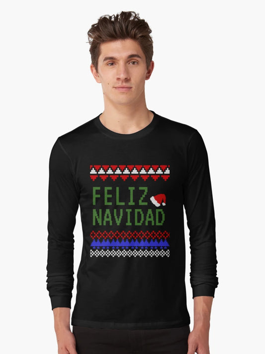 Feliz Navidad Ugly Christmas Sweater Design