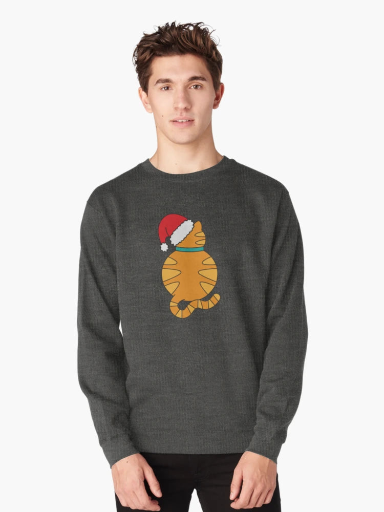 Ginger Cat Christmas Jumper, Ginger Cat Jumper, Ginger Cat Xmas Jumper, Ginger Tabby Cat Jumper, Xmas Jumper, Novelty Xmas Jumper, Novelty Christmas Jumper