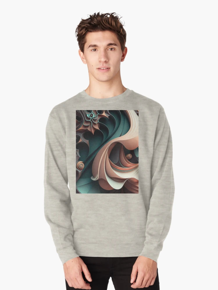 3D Art Optical Illusion Vibrant Colors