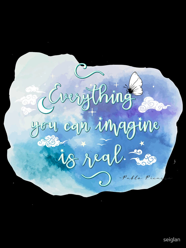 Everything You Can Imagine is Real - Lettering