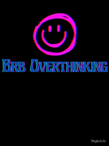 3D Trippy Overthinking Meme (Retro Effect) Psychedelic