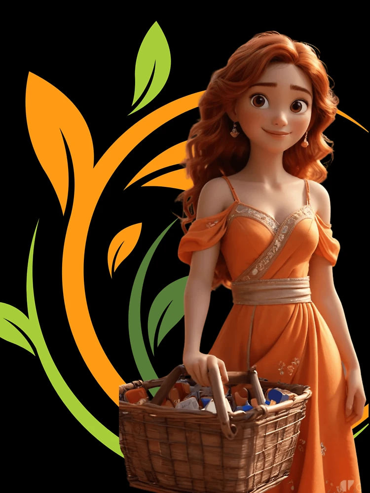 3D Cartoon Girl Images