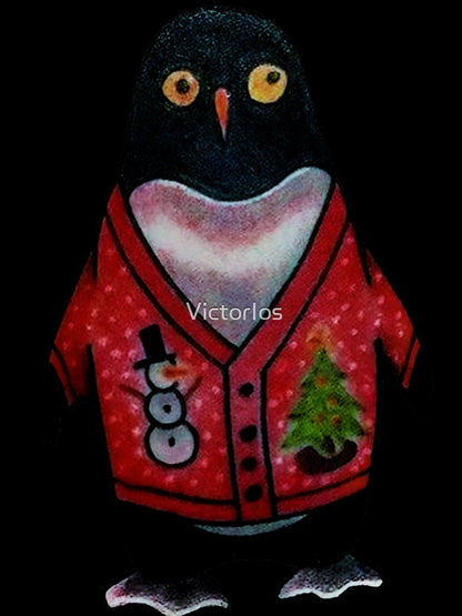 A Special Christmas Holiday Penguin